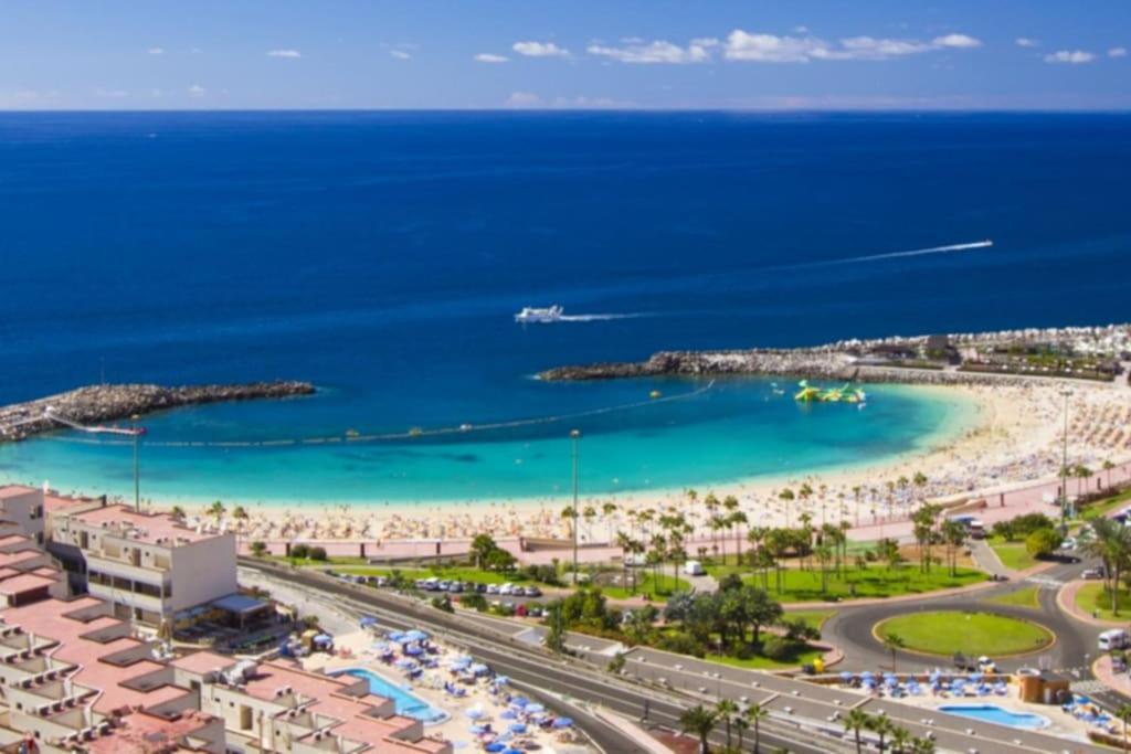 Moderno Residencial Puerto Rico Sol Mar Y Piscina Lejlighed Eksteriør billede